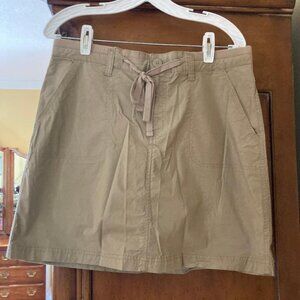 Khaki Skort Skirt - Size 12.